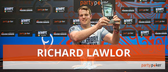 WPT National Ireland champion, Richard Lawlor