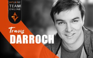 Travid Darroch turned a $22 satellite into more than $100,000 in the partypoker MILLION