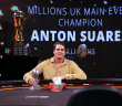 MILLIONS UK champion Anton Suarez