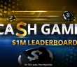 $1 million must be won in our cash game leaderboards