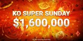 $1.6M Gtd across 20 tournaments during KO Super Series