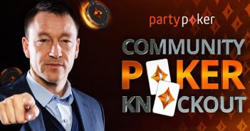 Chelsea and England legend, John Terry, is competing in the September 9 edition of the partypoker Community Poker Knockout with T$1,000 on his head!