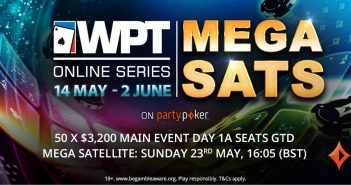 WPT Online Series Main Event Satellites