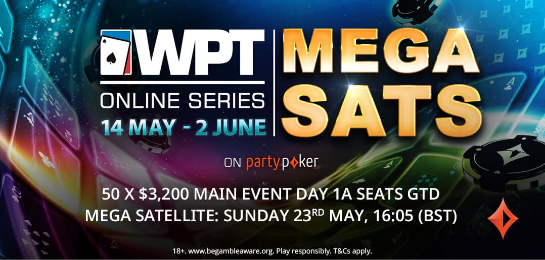 WPT Online Series Main Event Satellites