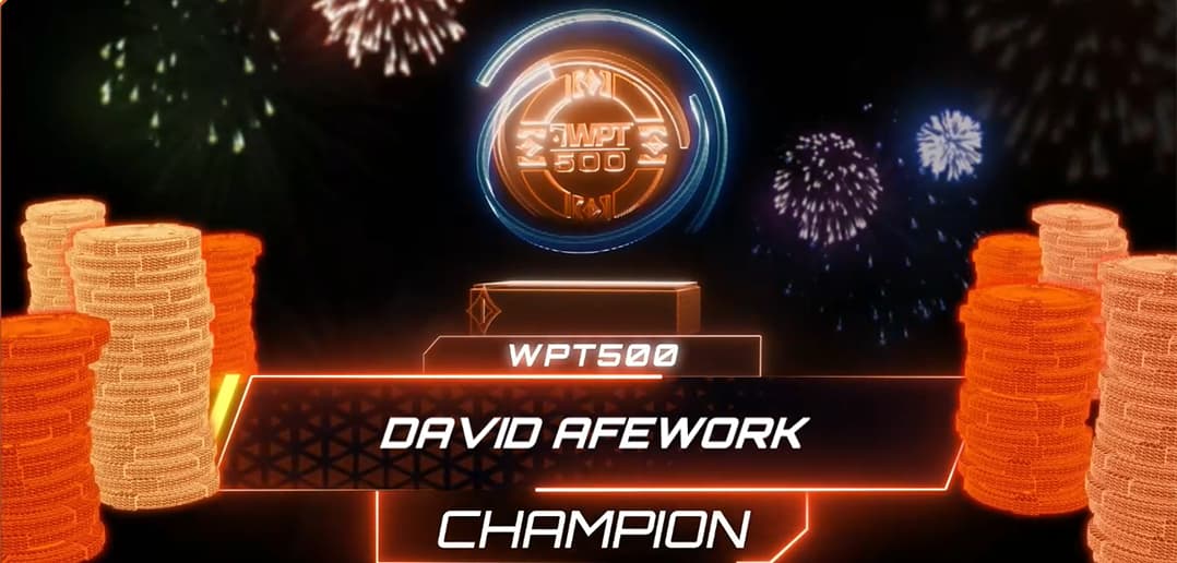 David Afework is the WPT500 champion for 2021