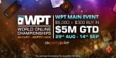 WPTWOC Main Event Kicks off August 29