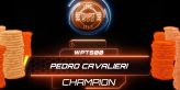 Pedro Cavalieri is a World Poker Tour champion after the Brazilian outlasted 2,294 opponents in the WPTWOC WPT500 event for a cool $153,503.