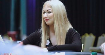 Louise Butler at the Irish Poker Open