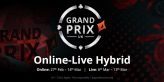 The Grand Prix UK Online-Live Hybrid Series features five tournaments between February 26 and March 14 with $625,000 in combined guaranteed prize pools.
