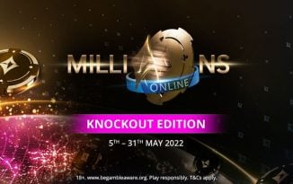 The partypoker MILLIONS Online series has been seriously spiced up with a 71-event schedule where all the tournaments are progressive knockouts!