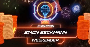 Simon Beckmann MILLIONS Champion
